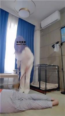 魔鬼天使囚禁狗笼-重度鞭打 JS250414-9