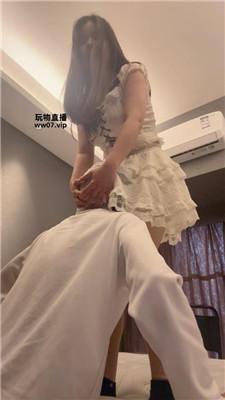 球球骑马狗爬-黑棉袜脚踩踏 bf52306